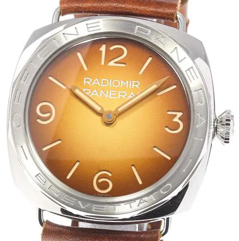 Panerai Radiomir PAM 00687 47mm Stainless steel Brown