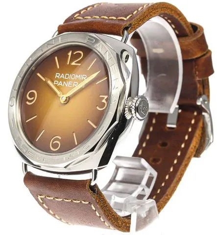 Panerai Radiomir PAM 00687 47mm Stainless steel Brown 2