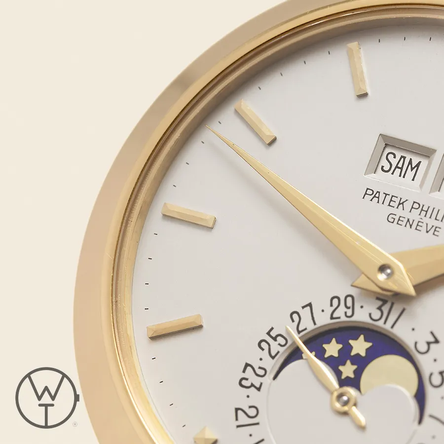 Patek Philippe Grand Complications 3450 38mm Yellow gold Silver 4