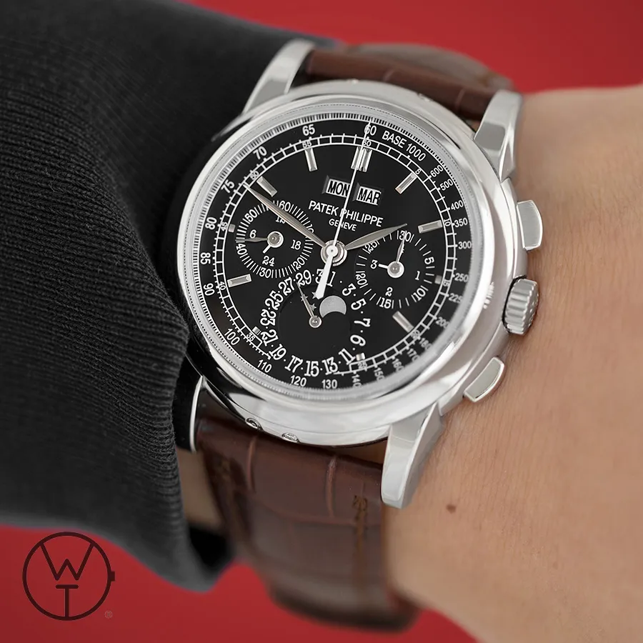 Patek Philippe Perpetual Calendar Chronograph 5970P-001 40mm Platinum Black 1