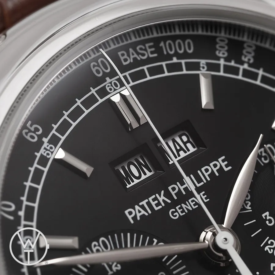 Patek Philippe Perpetual Calendar Chronograph 5970P-001 40mm Platinum Black 2