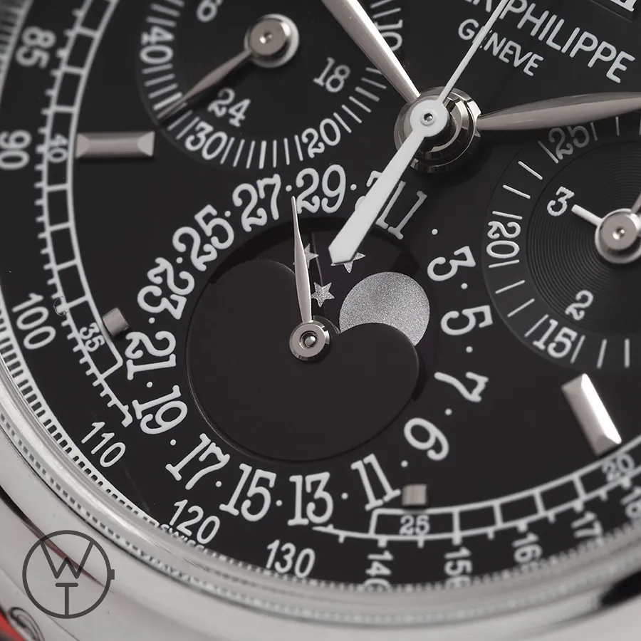 Patek Philippe Perpetual Calendar Chronograph 5970P-001 40mm Platinum Black 3