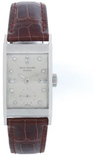 Patek Philippe Tegola 2461 42mm Platinum Silver