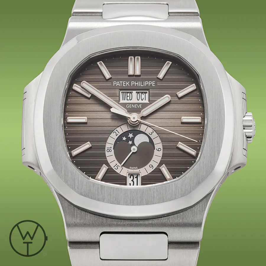 Patek Philippe Nautilus 5726/1A-001 40.5mm Stainless steel Black