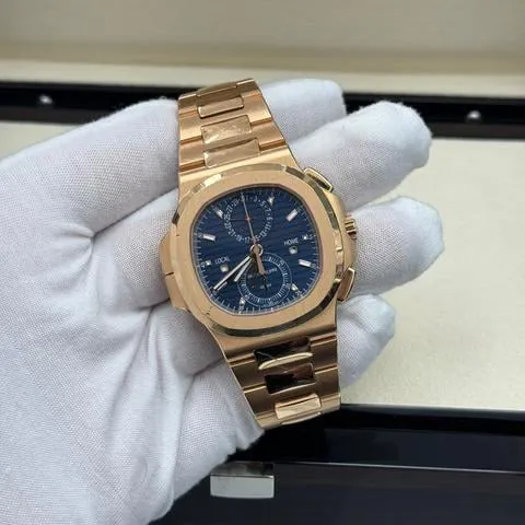 Patek Philippe Nautilus 5990/1R-001 40.5mm Rose gold Blue 2