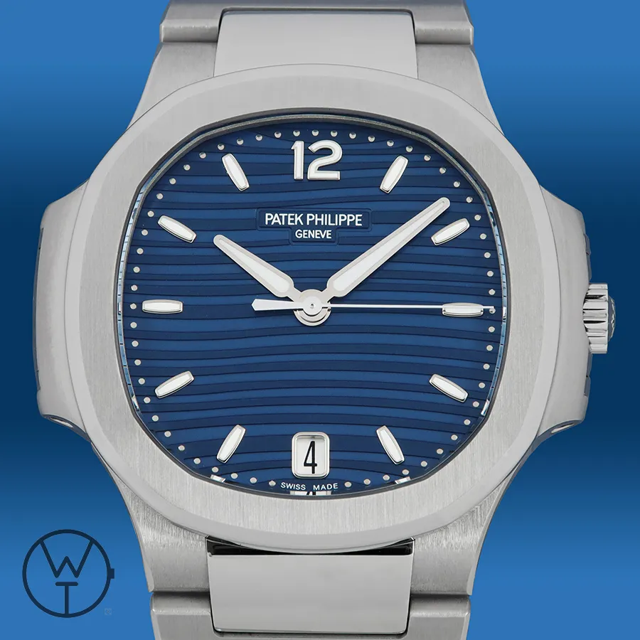 Patek Philippe Nautilus 7118/1A-001 35mm Stainless steel Blue