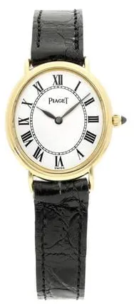 Piaget 9822 24mm Yellow gold White