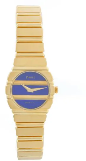 Piaget Polo 861C701 25mm Yellow gold Blue