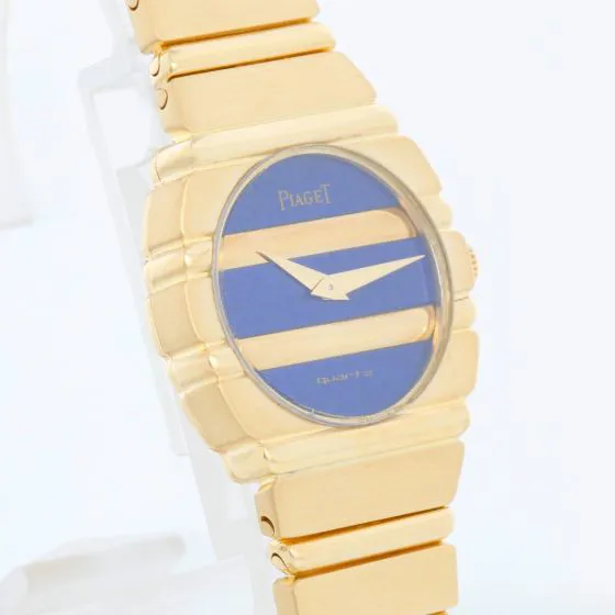 Piaget Polo 861C701 25mm Yellow gold Blue 3