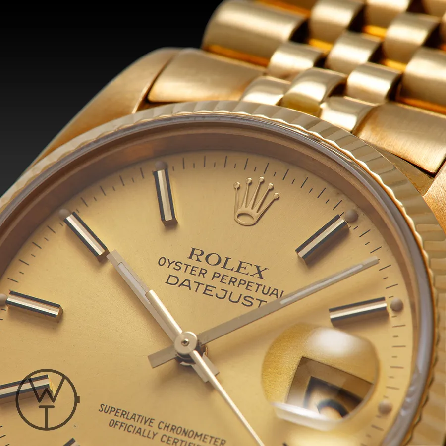 Rolex Datejust 36 16018 36mm Yellow gold Champagne 1