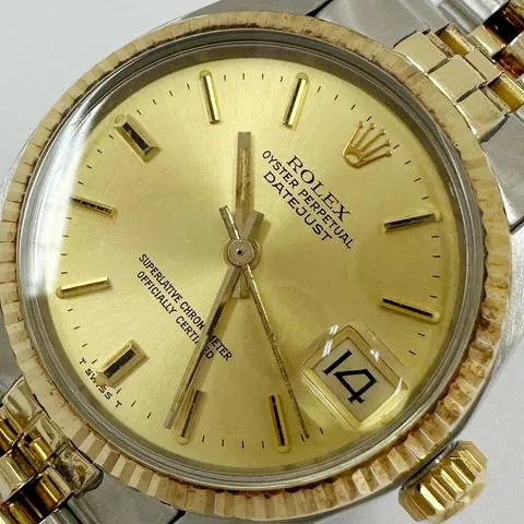 Rolex Datejust 31 6827 31mm Yellow gold and stainless steel Champagne 10