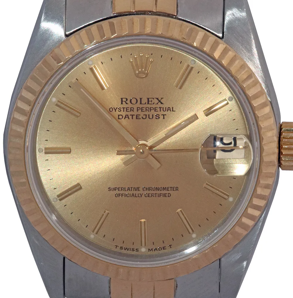 Rolex Datejust 31 68273 31mm Yellow gold and Stainless steel Gold 7