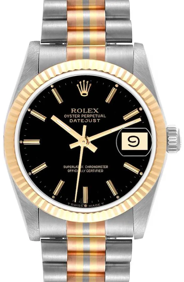 Rolex Datejust 31 68279 31mm White gold Black