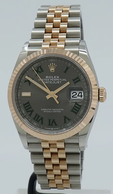 Rolex Datejust 36 126231 36mm Stainless steel and rose gold Gray