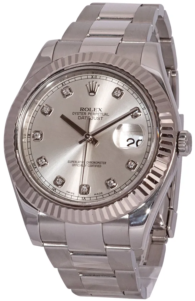 Rolex Datejust II 116334 41mm Stainless steel Gray 1