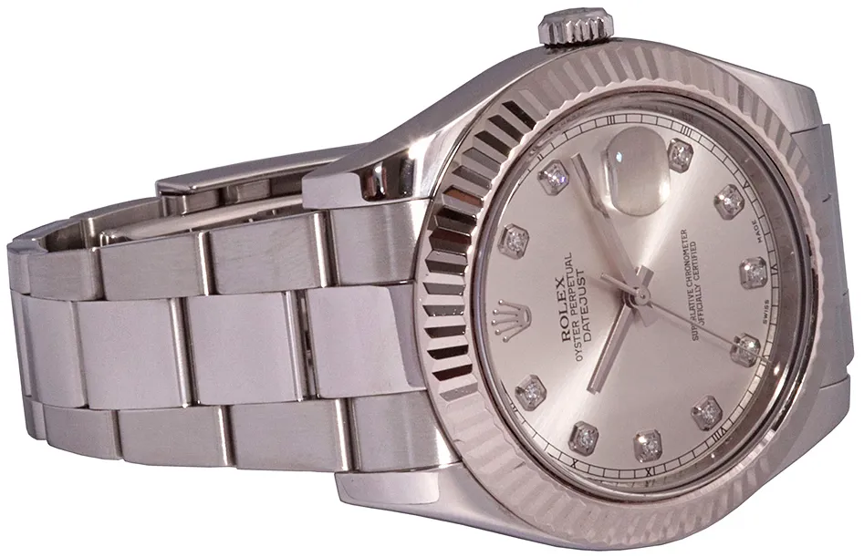 Rolex Datejust II 116334 41mm Stainless steel Gray 9