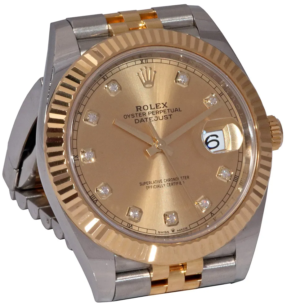 Rolex Datejust 41 126333 41mm Yellow gold and Stainless steel Champagne 4