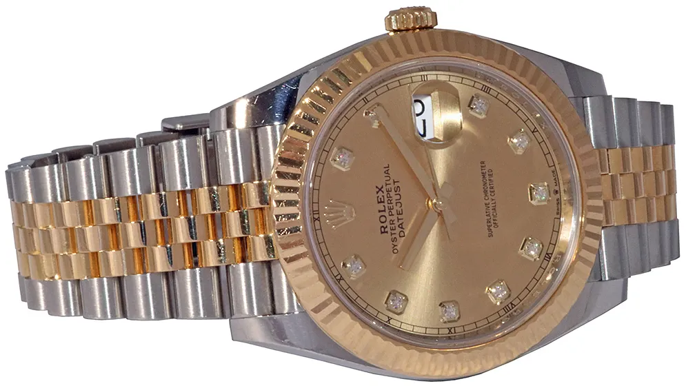 Rolex Datejust 41 126333 41mm Yellow gold and Stainless steel Champagne 5