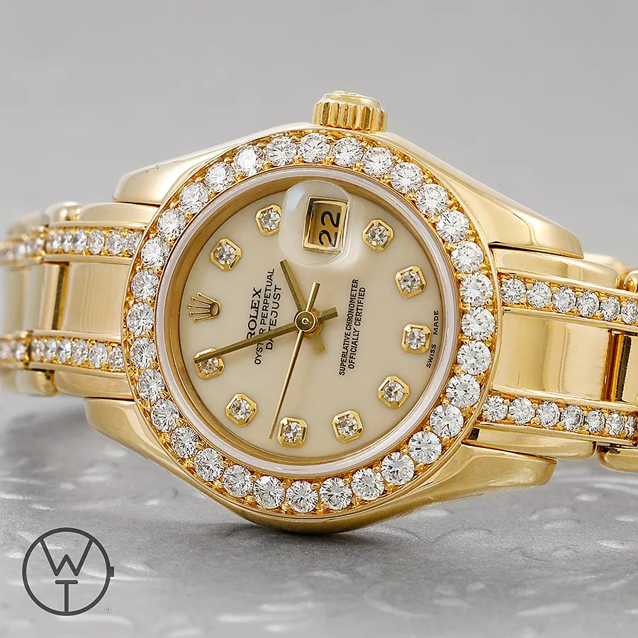 Rolex Pearlmaster 69298 28mm Yellow gold