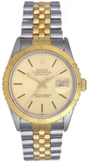 Rolex Datejust Turn-O-Graph 16253 Yellow gold Champagne