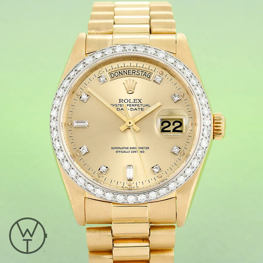 Rolex Day-Date 36 18048 36mm Yellow gold