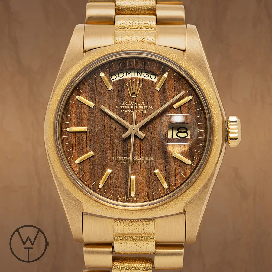 Rolex Day-Date 36 1811 36mm Yellow gold Brown