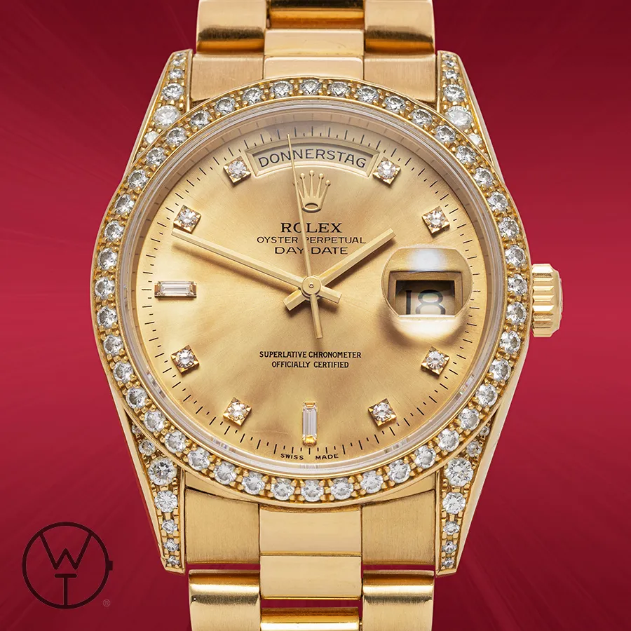 Rolex Day-Date 36 18388 36mm Yellow gold