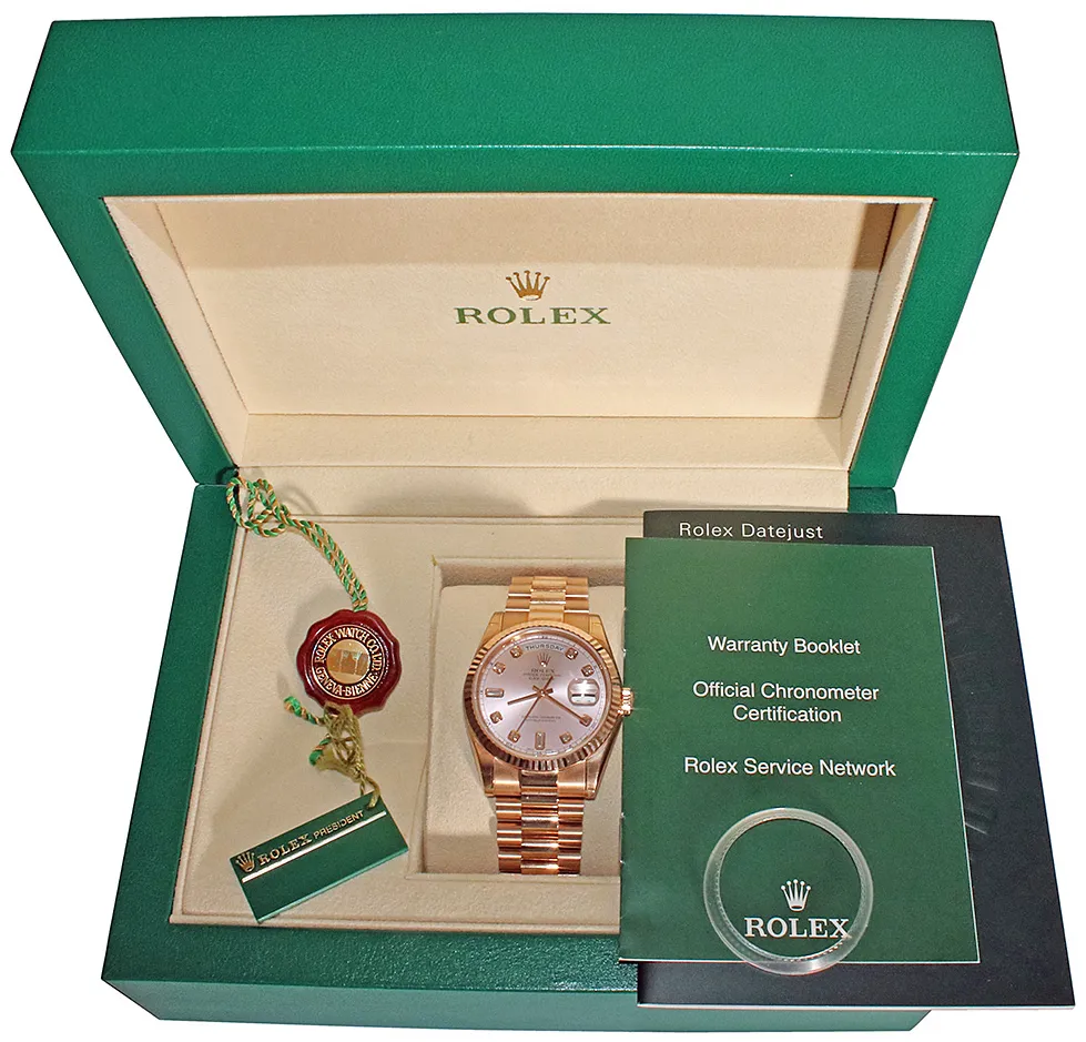 Rolex Day-Date 36 118235 36mm Rose gold Champagne