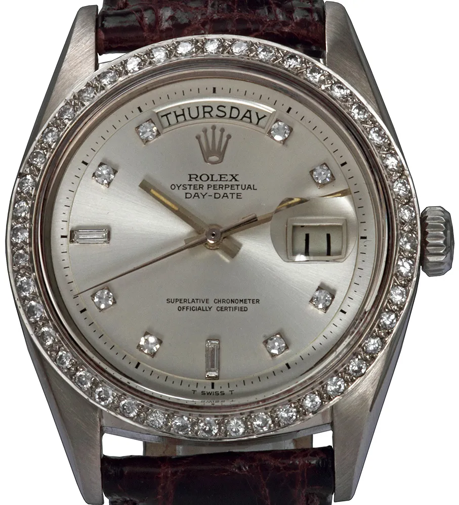 Rolex Day-Date 36 1803 36mm White gold and 18k white gold 2