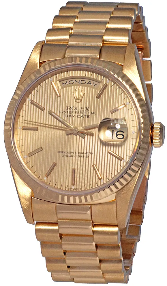 Rolex Day-Date 36 18238 36mm Yellow gold Champagne 1