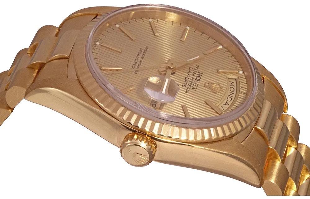 Rolex Day-Date 36 18238 36mm Yellow gold Champagne 4