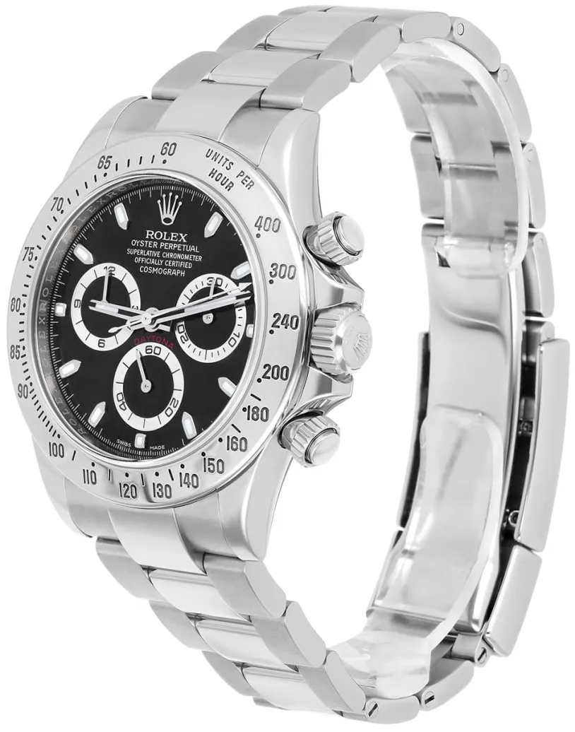 Rolex Daytona 116520-0015 40mm Stainless steel Black 4