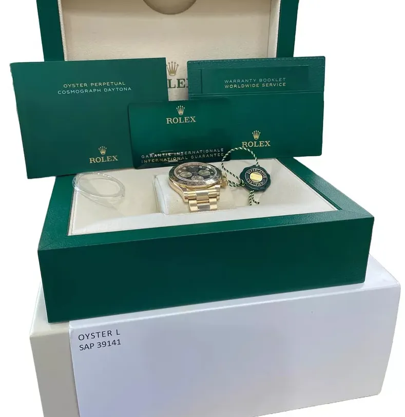 Rolex Daytona 126508-0003 40mm 18k yellow gold Black 7