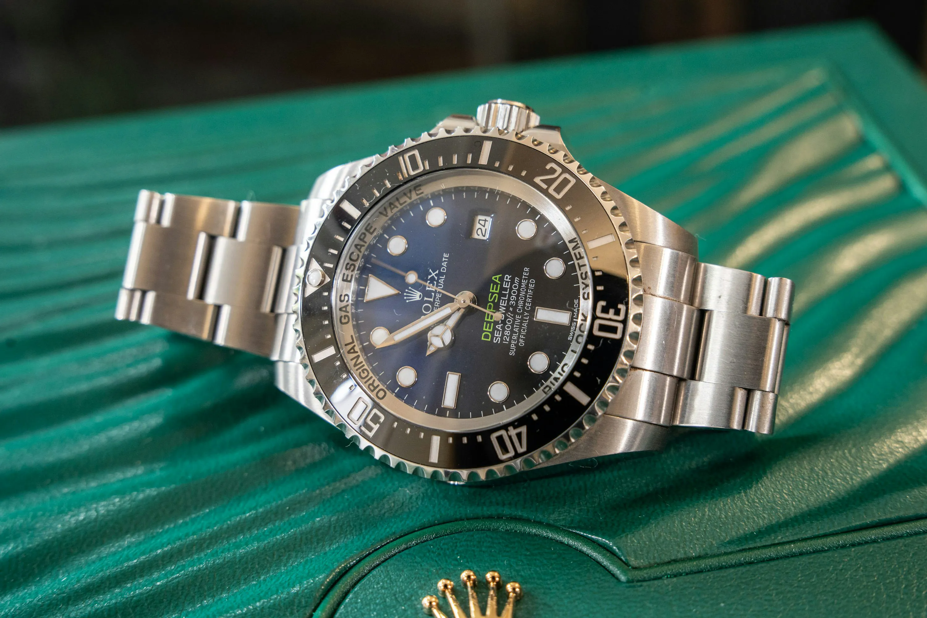 Rolex Sea-Dweller Deepsea 116660 44mm Stainless steel Blue