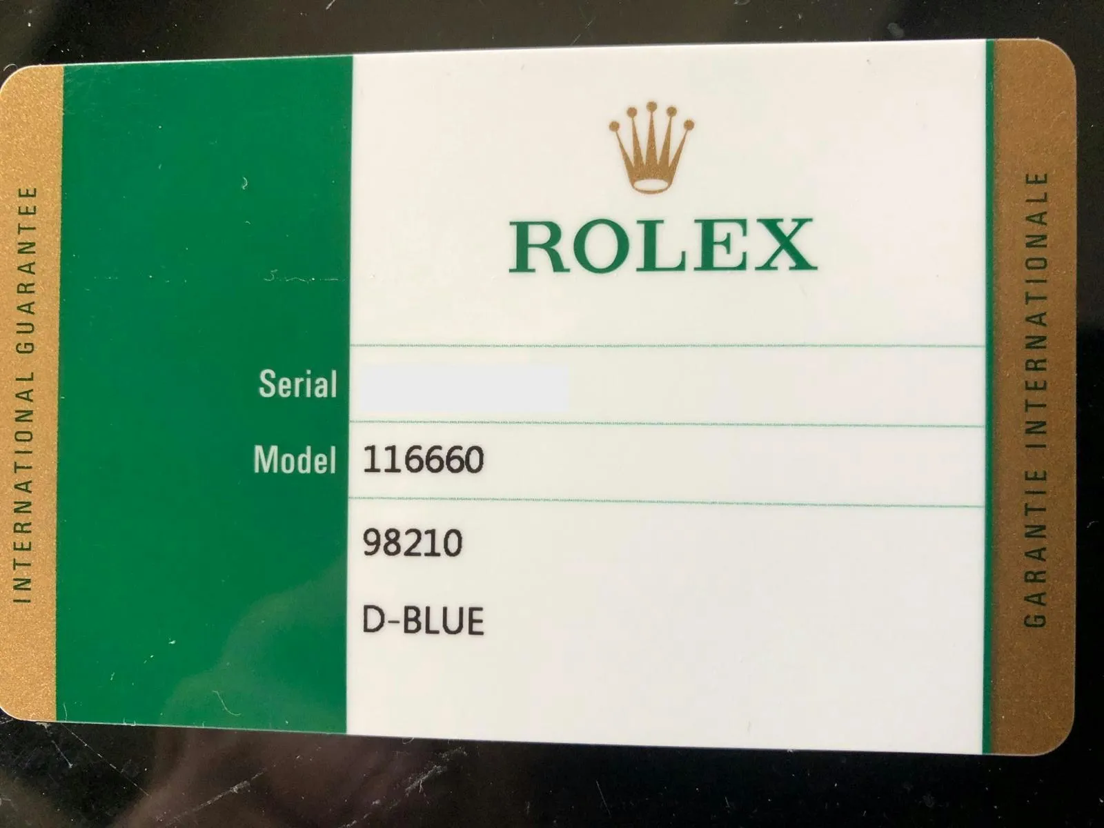 Rolex Sea-Dweller Deepsea 116660 44mm Stainless steel Blue 18