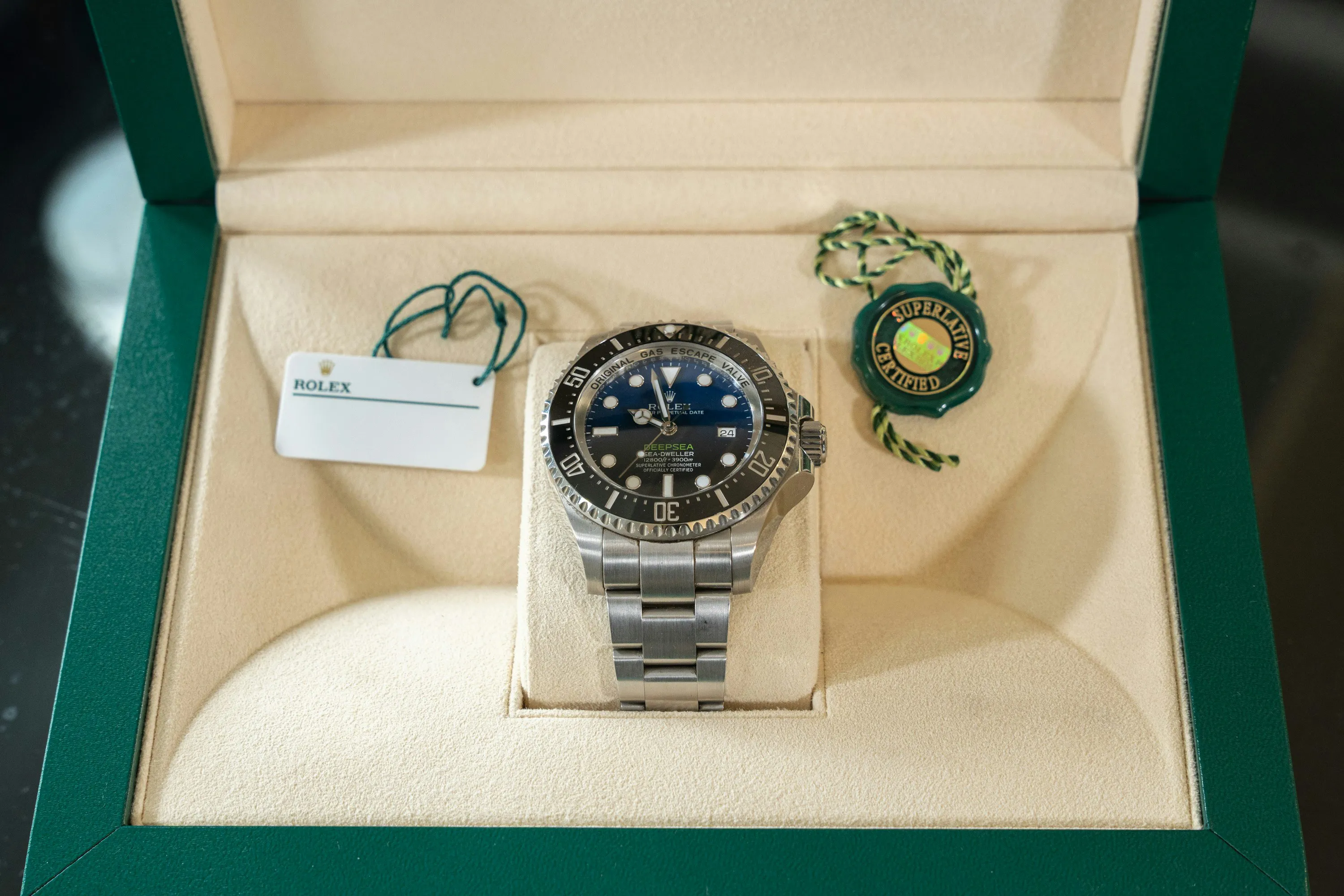 Rolex Sea-Dweller Deepsea 116660 44mm Stainless steel Blue 21