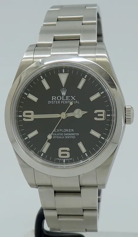 Rolex Explorer 214270 39mm Stainless steel Black
