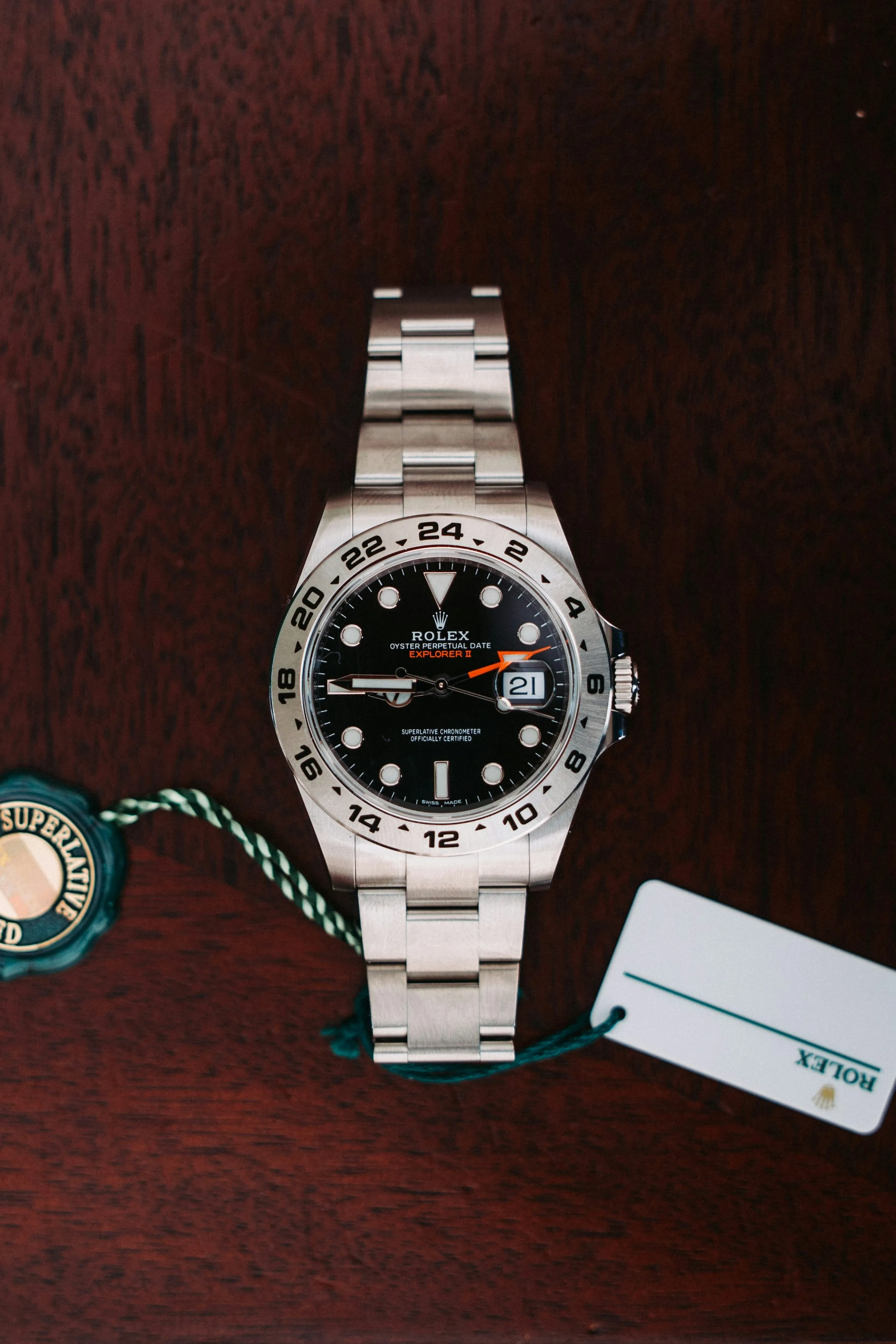 Rolex Explorer II 216570 42mm Stainless steel Black 6