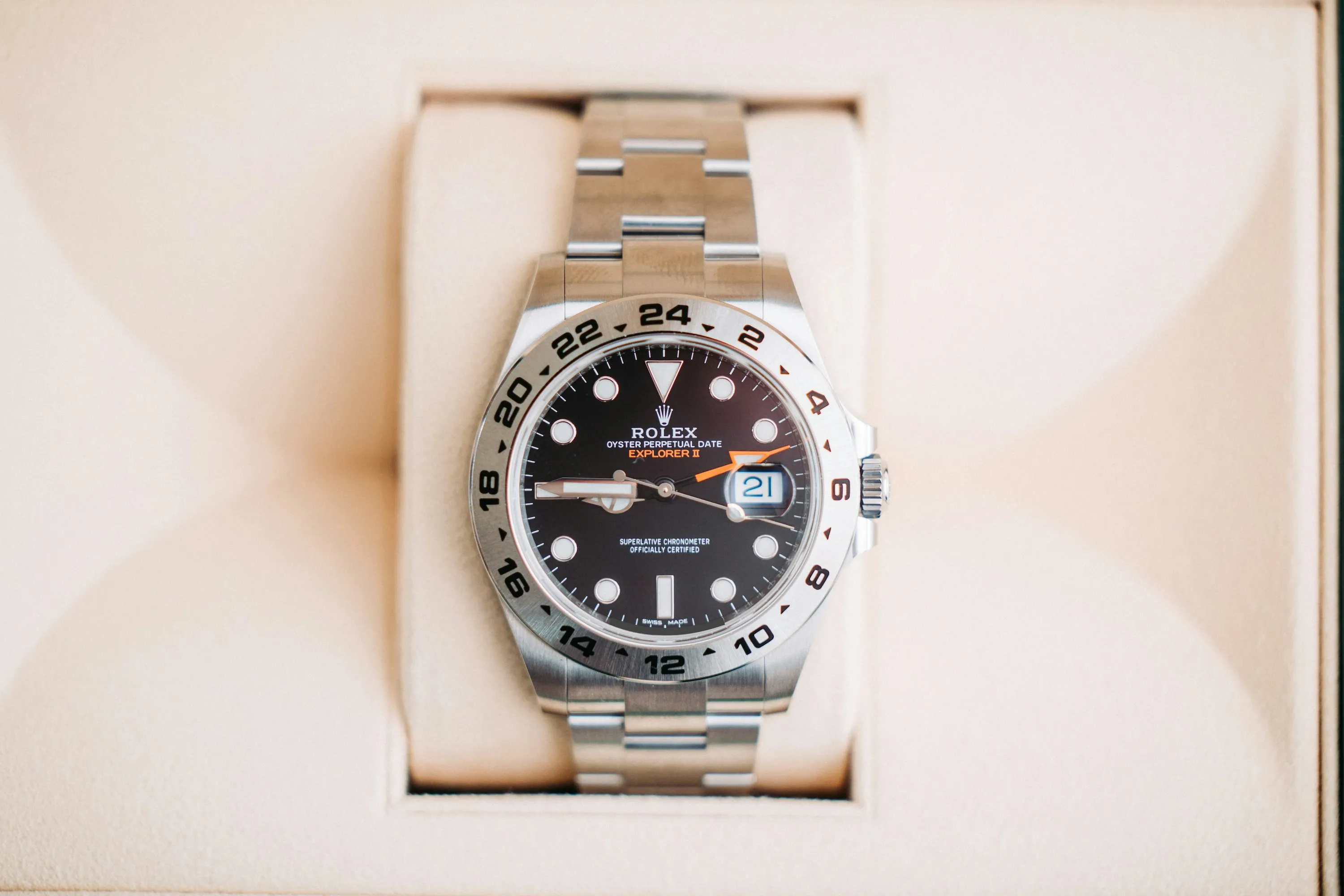 Rolex Explorer II 216570 42mm Stainless steel Black 13