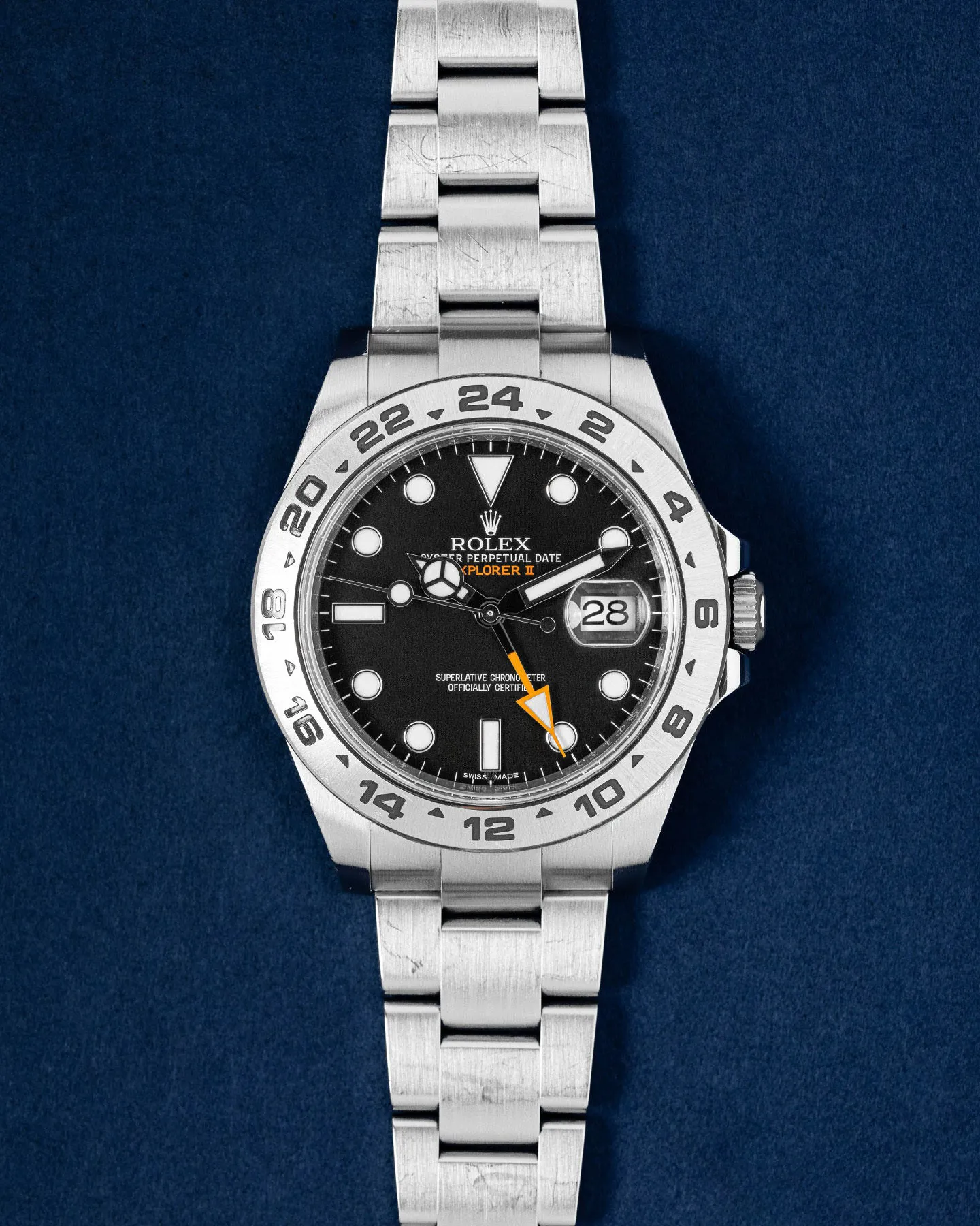 Rolex Explorer II 216570 42mm Stainless steel Black