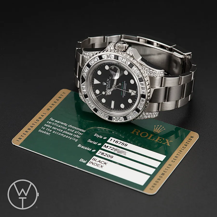 Rolex GMT-Master II 116759SANR 40mm White gold Black 6