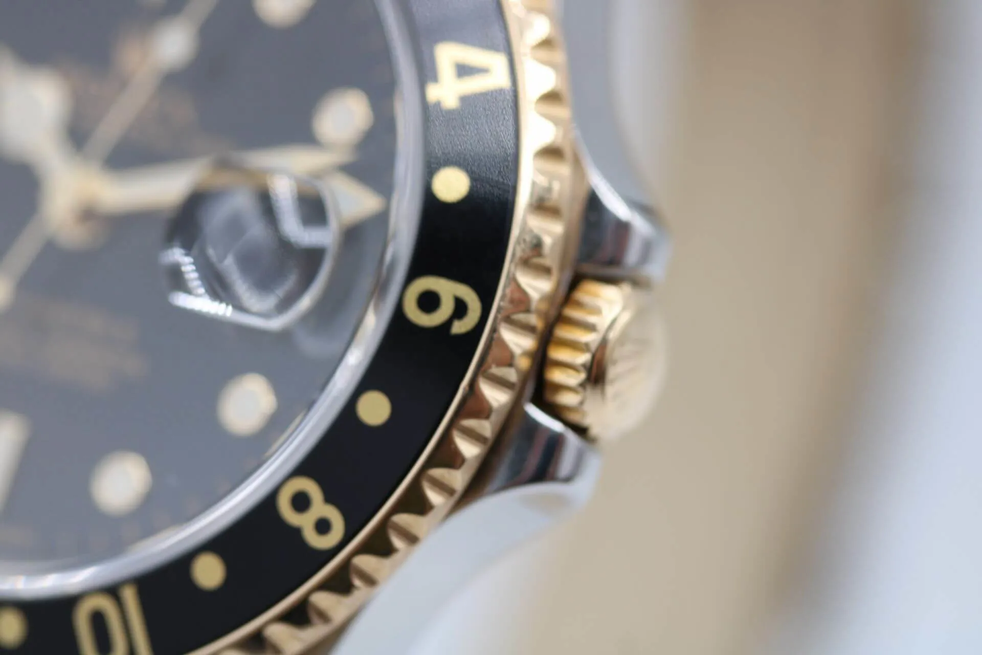 Rolex GMT-Master II 16713 40mm Yellow gold Black 6