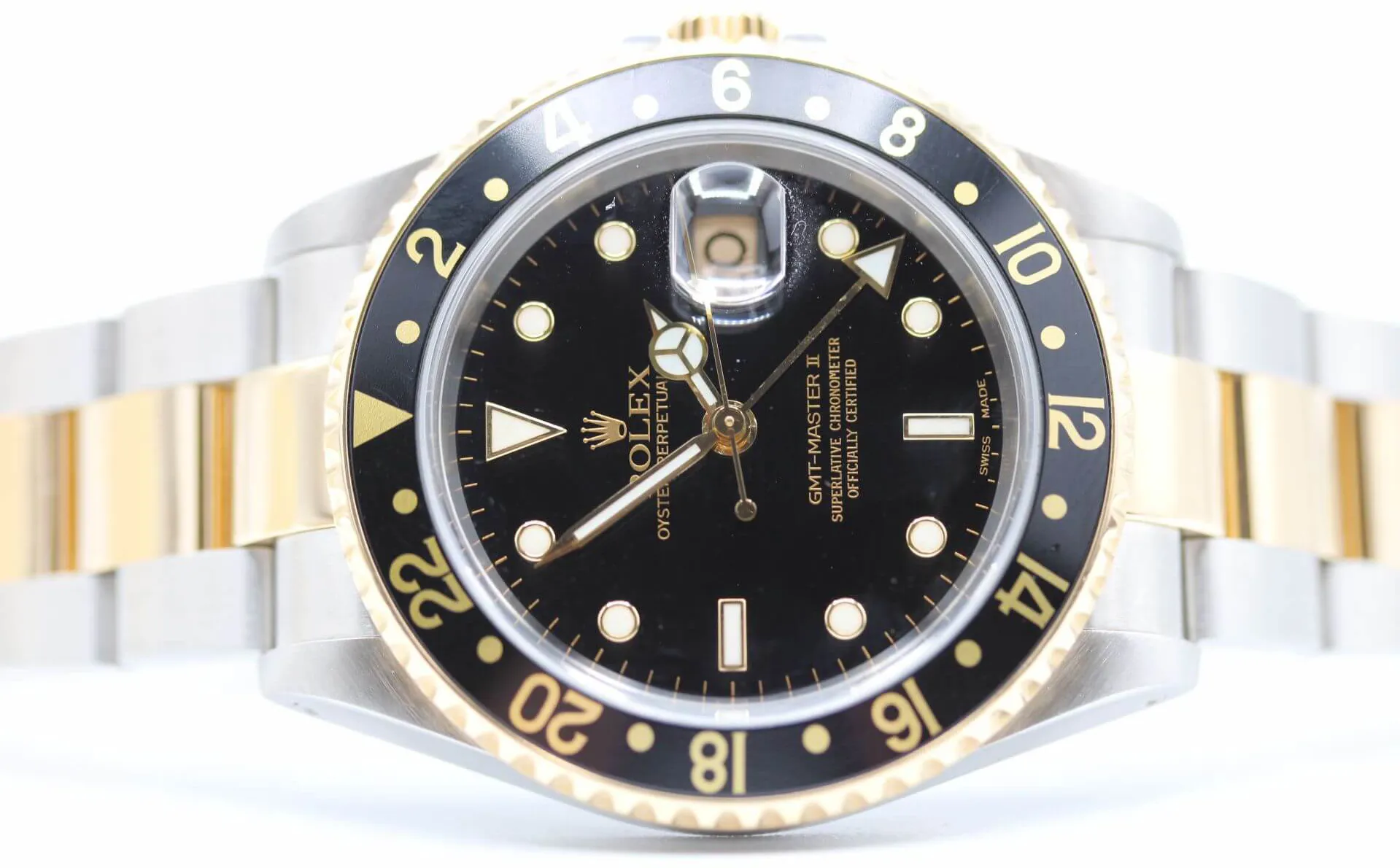 Rolex GMT-Master II 16713 40mm Yellow gold Black 7