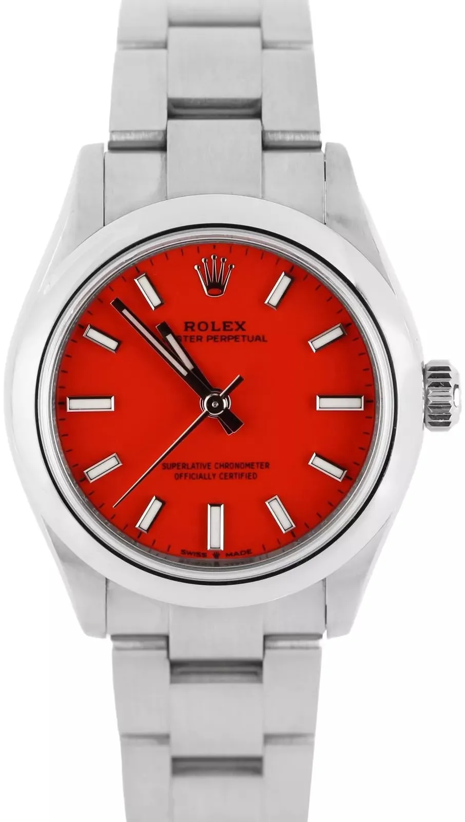 Rolex Oyster Perpetual 277200-0008 31mm Stainless steel Orange