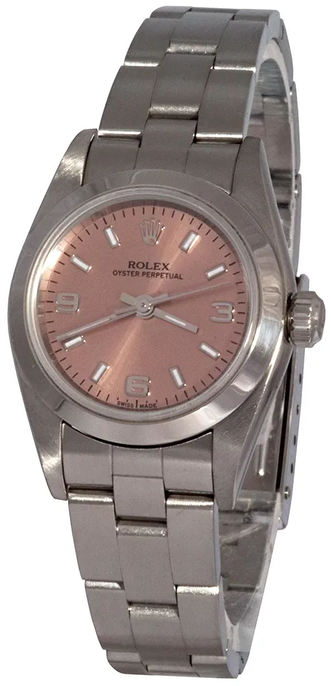 Rolex Oyster Perpetual 67180 24mm Stainless steel Rose 1