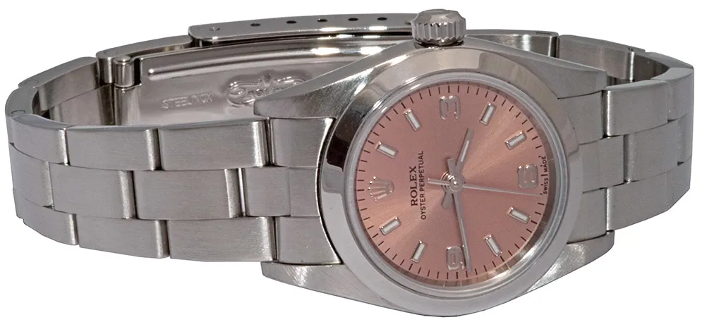 Rolex Oyster Perpetual 67180 24mm Stainless steel Rose 2