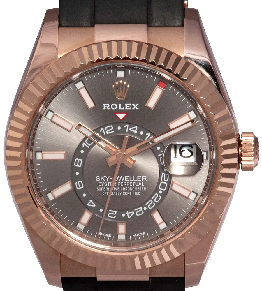 Rolex Sky-Dweller 326235 42mm Rose gold Gray 9