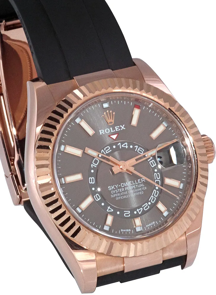 Rolex Sky-Dweller 326235 42mm Rose gold Gray 8