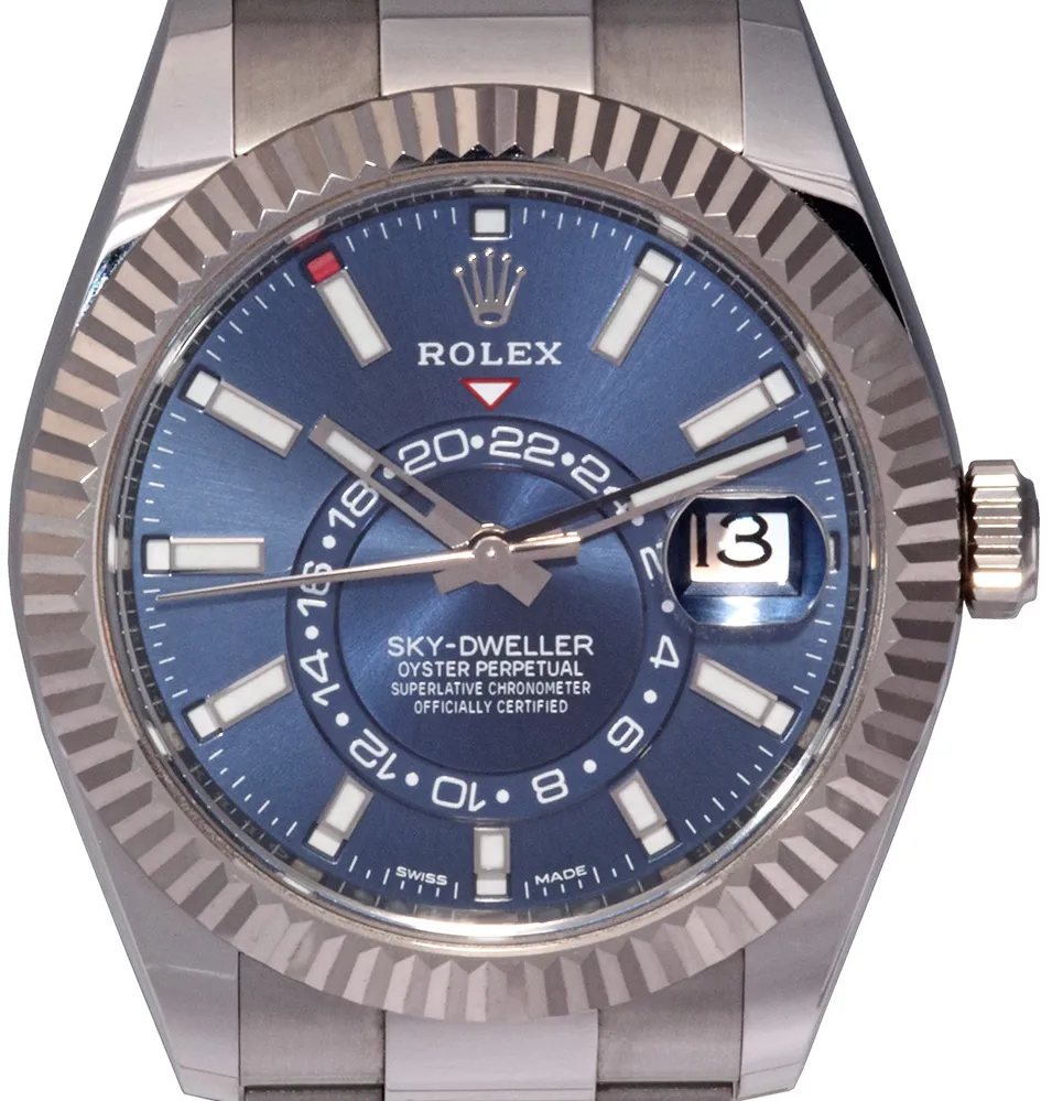 Rolex Sky-Dweller 326934 42mm Stainless steel Blue 8