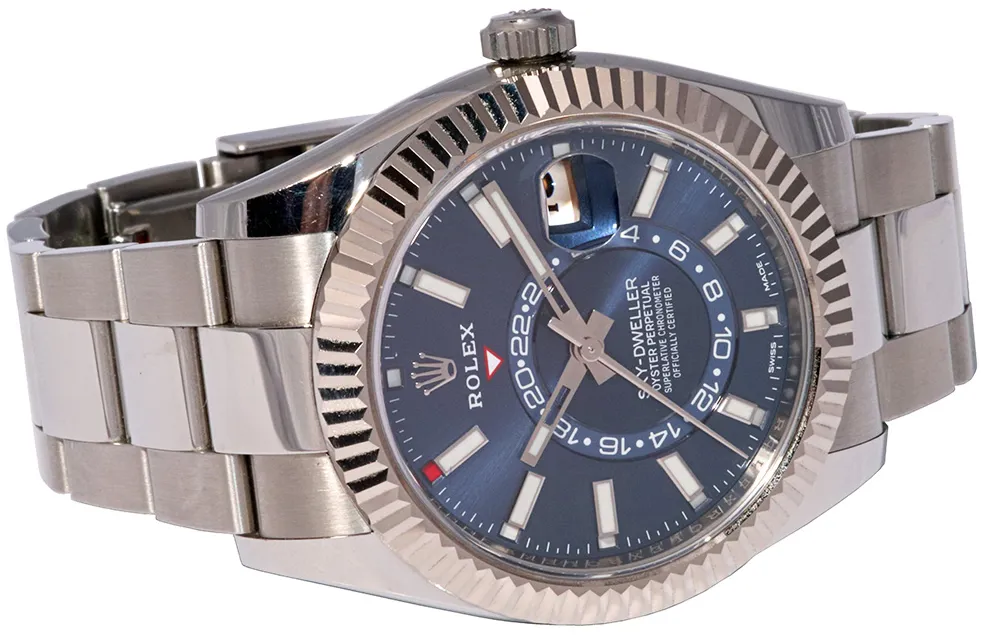 Rolex Sky-Dweller 326934 42mm Stainless steel Blue 2